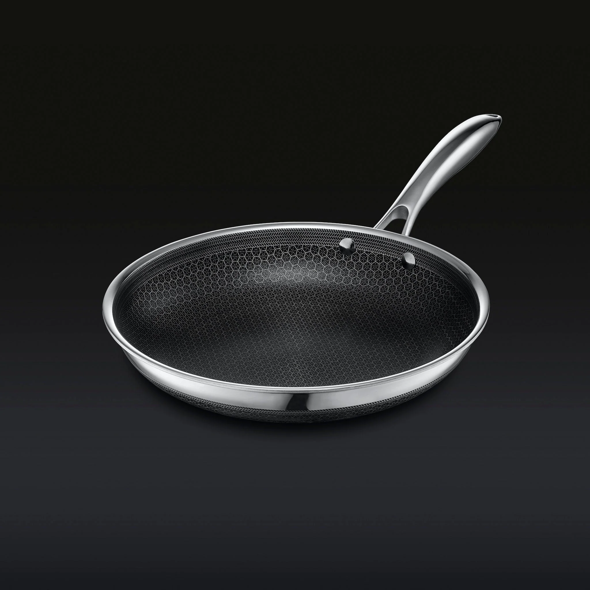 Hybrid Fry Pan Set with Lids, 6-pc 3 Hybrid Fry Pan Set with Lids, 6-pc