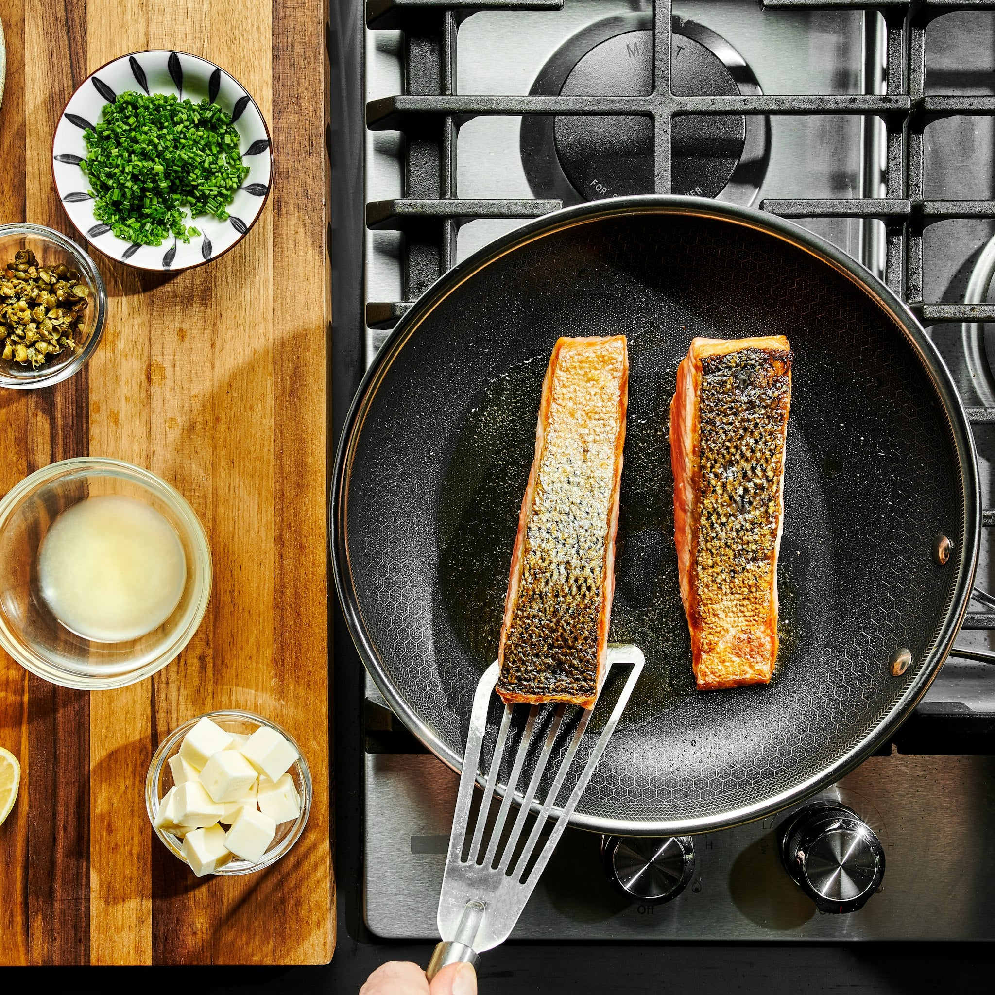 Hybrid Fry Pan Set with Lids, 6-pc 6 Hybrid Fry Pan Set with Lids, 6-pc