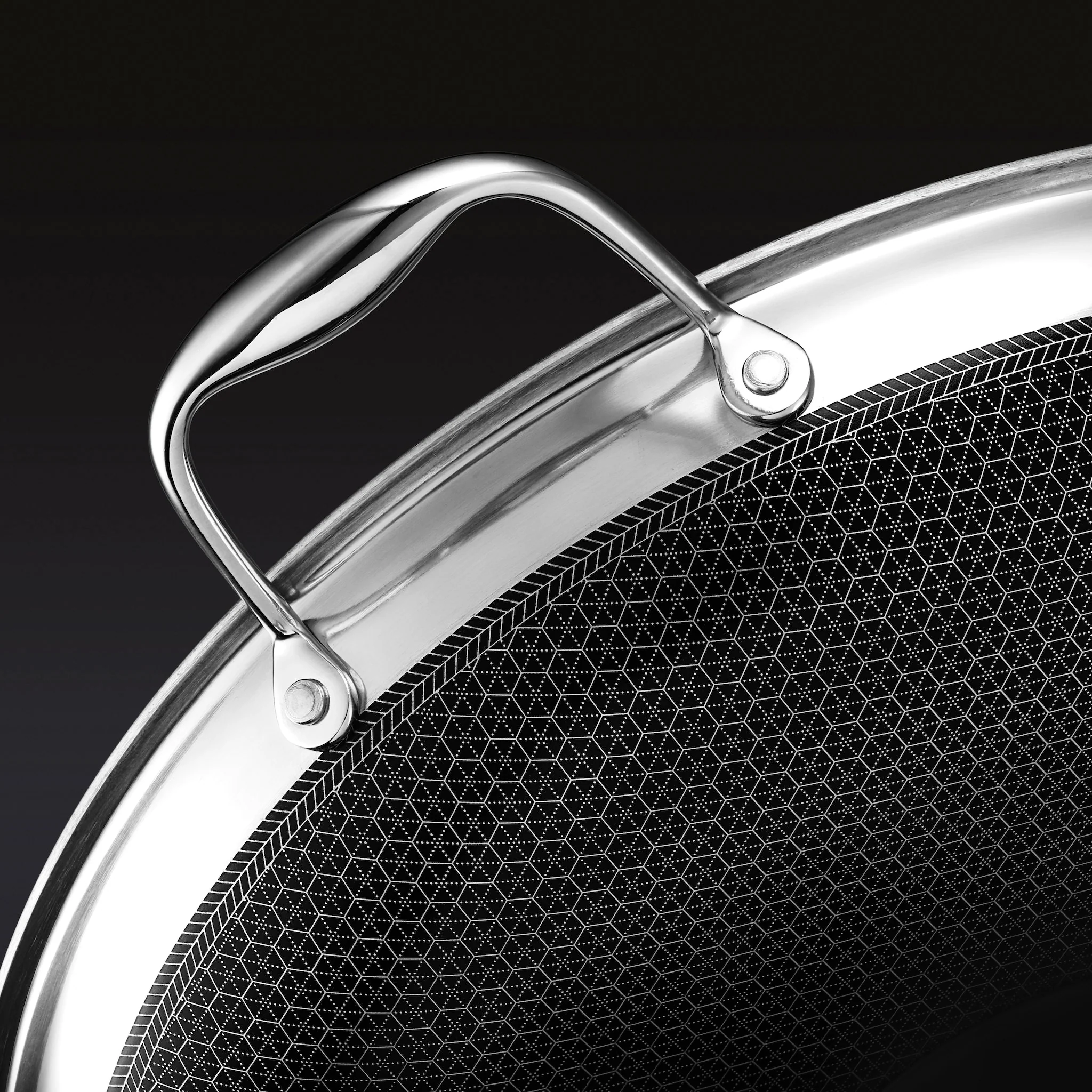 Hybrid Fry Pan with Lid, 14"