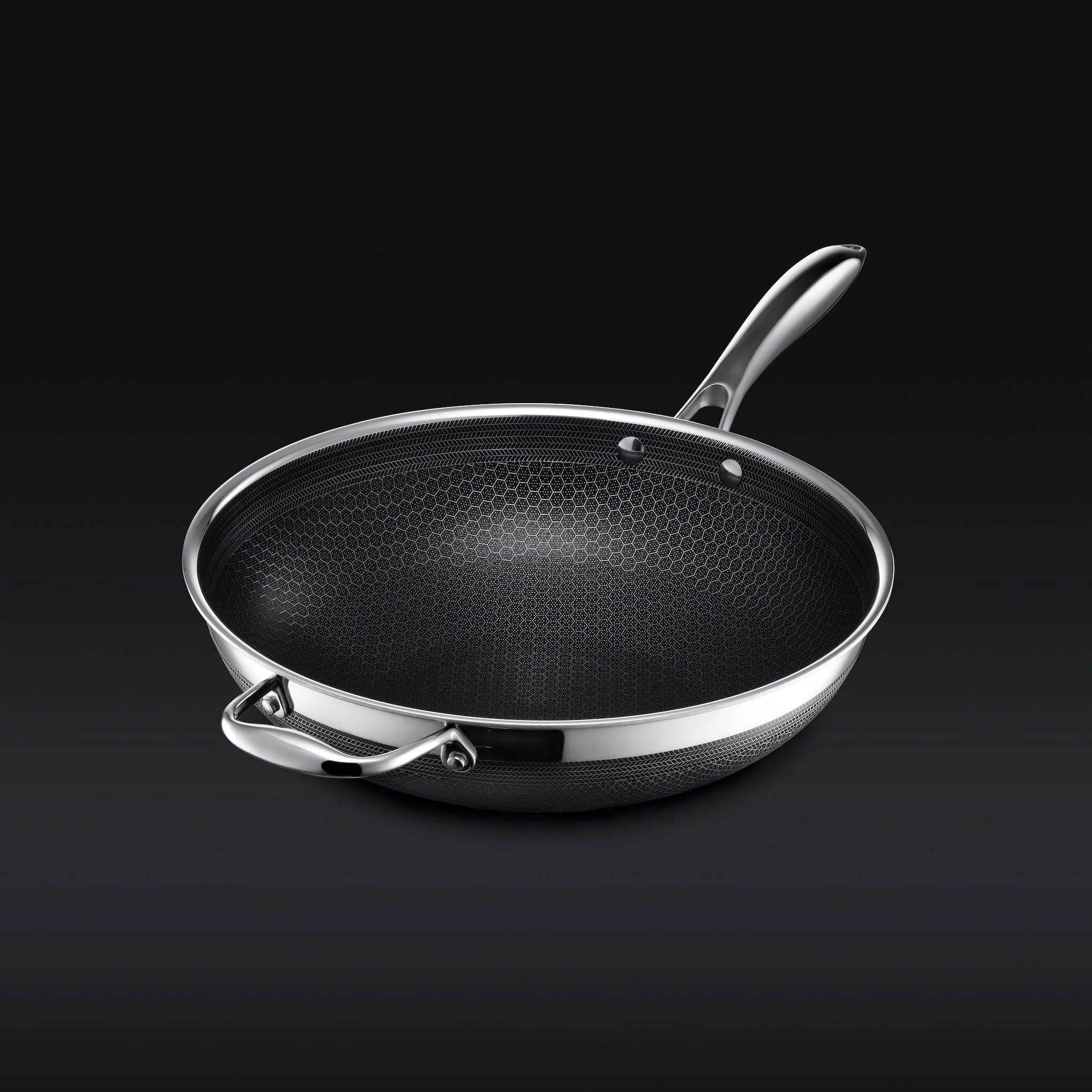 Hybrid Wok with Lid, 12" 3 Hybrid Wok with Lid, 12"