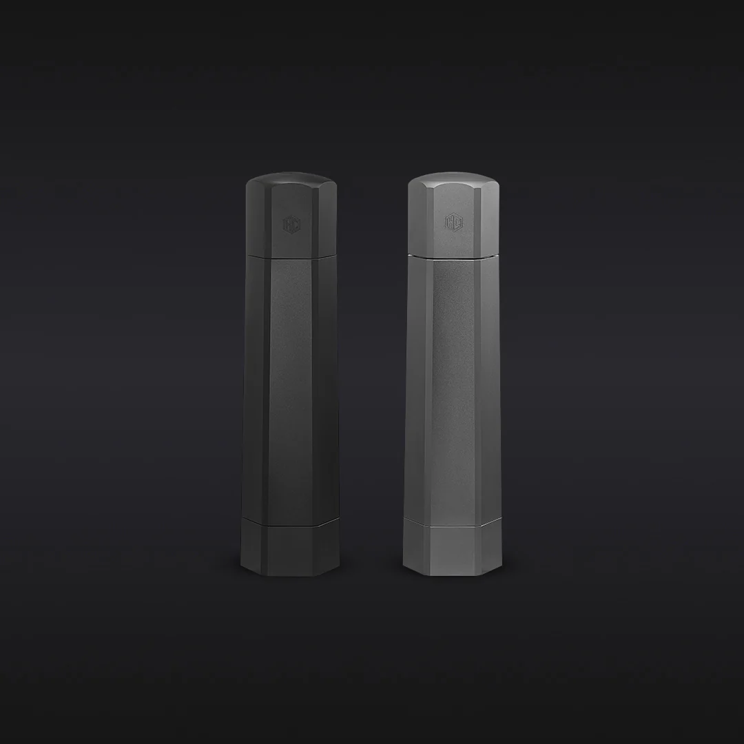 HexMill Salt and Pepper Grinder Set