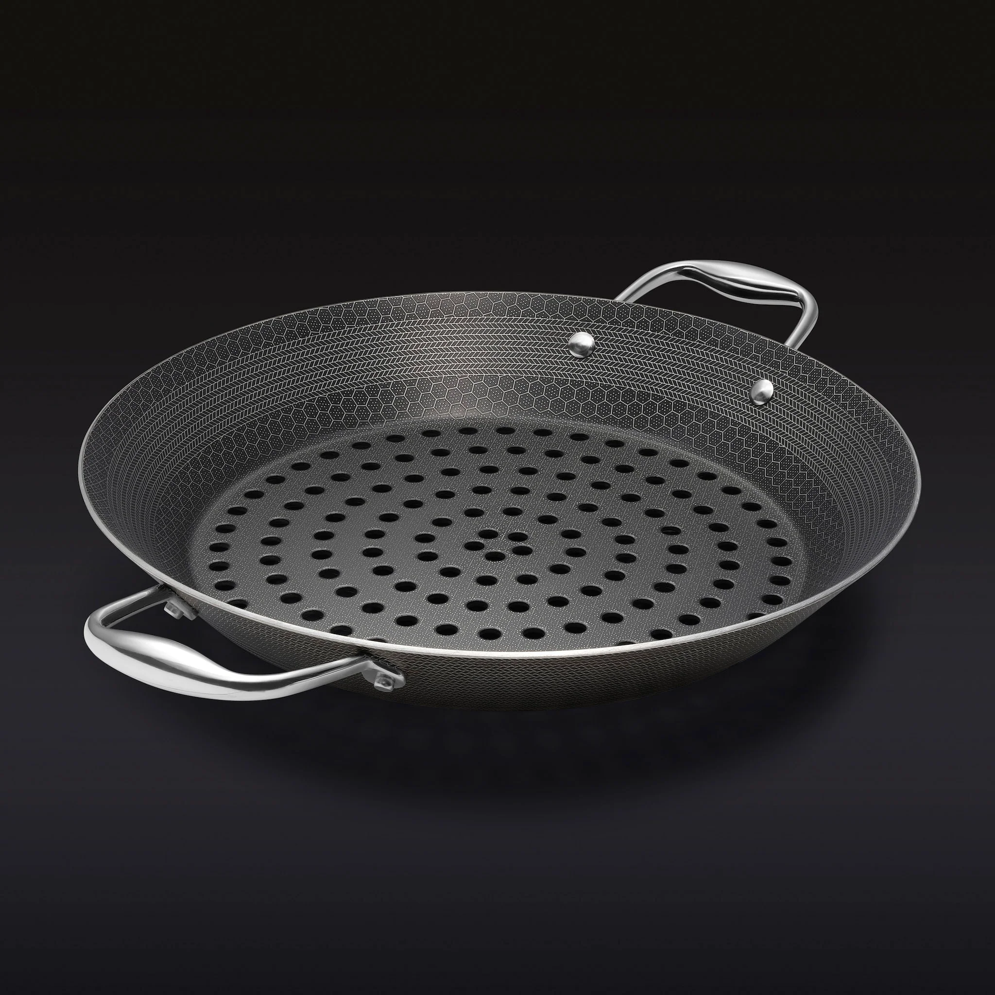 Hybrid BBQ Grill Pan, 12"