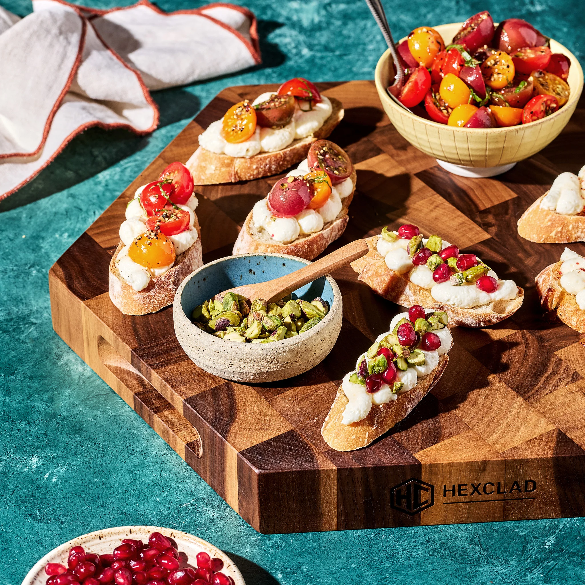 End Grain Walnut Charcuterie Board